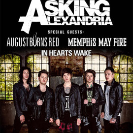 Asking Alexandria – Mit neuem Frontmann auf Tournee, viertes Album in Arbeit