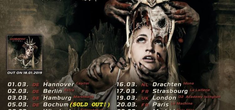 Oomph! gehen mit neuem Album RITUAL auf Tour! Oomph! gehen mit neuem Album RITUAL auf Tour!